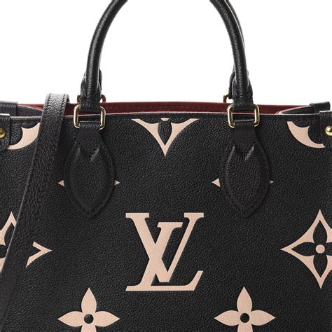 louis vuitton black on the go|louis vuitton large monogram.